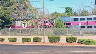 MBTA Double Draft on the Middleborough Line [upl. by Shaughn]