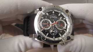 Обзор мужских наручных часов Bulova Precisionist Chronograph 98B172 [upl. by Eniamrej]