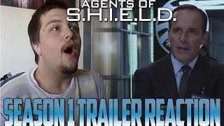 Agents of SHIELD Season 1 Trailer Reaction [upl. by Ardnikal]