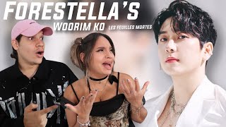 IM IN LOVE 🤩 Latinos React to Forestellas Woorim Ko  Les feuilles mortes [upl. by Pierro]