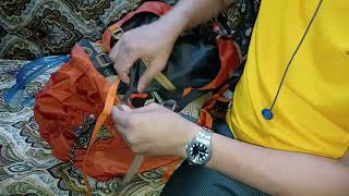 Unboxing best in class rucksack FORCLAZ Mens Trekking Backpack 6010 L  MT500 AIR BAG [upl. by Atilrep]