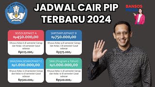 JADWAL PENCAIRAN PIP SDSMPSMASMK TAHUN 2024 ❗ ADA 3 TERMIN ✅ [upl. by Aime]