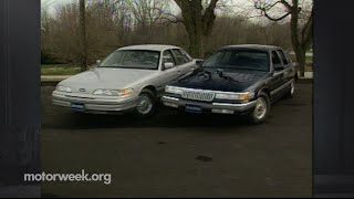 MotorWeek  Retro Review 1992 Crown Victoria amp Grand Marquis [upl. by Llehcnom]