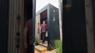 Inside a 240 sq ft PREFAB HOME hometour modularhome tinyhouse [upl. by Capriola]