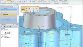 Solid Edge Tips amp Tricks  Migrate 2D Dimensions to 3D [upl. by Annaig]