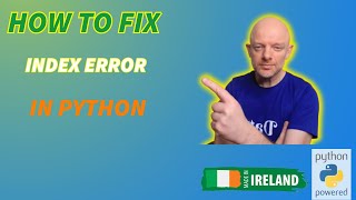 How To Fix Index Error Is Out Of Bounds In Python [upl. by Sheeb]