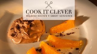 Rezept SchokoMascarponeCreme mit Orangen [upl. by Vershen]