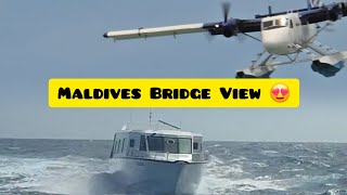 Maldives Bridge View 😍 shortvideo maldives [upl. by Annaliese]