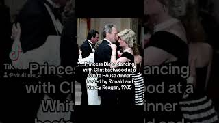 Princess Diana dancing with Clint Eastwood White House dinner 1985 princessdiana clinteastwood [upl. by Asfah]