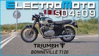 Triumph Bonneville T120 first ride and review [upl. by Loziram]