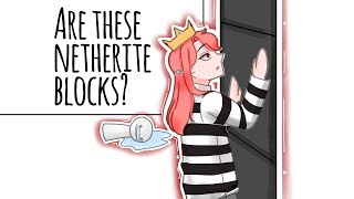 Technoblade visits Dream in prison and gets distracted  Dream SMP animatic [upl. by Annodal405]