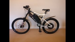 Ebike Electric Bike Electric Bicycle conversion 3000W Kit [upl. by Annairdna285]