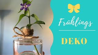 Meine FrühlingsDeko hübsch und supergünstig DIY [upl. by Etteyniv]