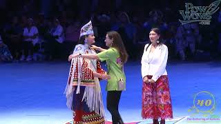 Honoring 2022 Miss Indian World  2023 Gathering of Nations  Powwowscom [upl. by O'Connell409]