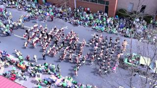 Inis Cairde School of Irish Dance St Patricks Day 2013 Birds Eye [upl. by Kelda]