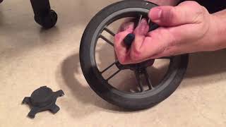 How to Disassemble and Fix the Rear Wheels of an UPPAbaby Cruz [upl. by Kilam]