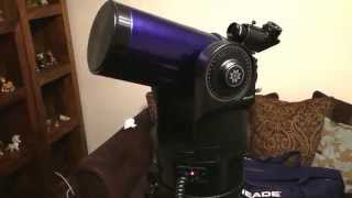 Meade ETX105 operation [upl. by Cynarra]