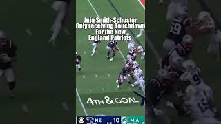 Juju Smith Schuster only receiving touchdown for the New England Patriots [upl. by Marchak]