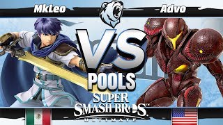 FOX MVG  MkLeo Ike vs Advo Dark Samus  Pools  Frostbite 2019 [upl. by Vaasta]