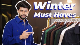 10 MUST HAVE WINTER CLOTHES FOR MEN  FALL WINTER ESSENTIALS FOR MEN 2023 [upl. by Iemaj759]