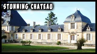 Stunning 17th Century French chateau Charente Maritime Poitou Charentes France [upl. by Laon]