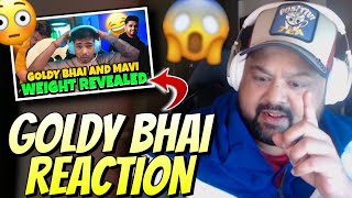 Goldy Bhai Reaction On Mavi Trolling Goldy Bhai😳  Vibe With Goldy [upl. by Sean]