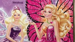 Barbie Mariposa And The Fairy Princess Story Book Read Aloud [upl. by Yelsew240]