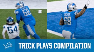 Detroit Lions Best Trick Plays of All Time [upl. by Eneri]