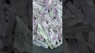 2kgs etched kunzite crystals lot kunzite Muzamilshah0008 afghanistan jewelrydesigner quartz [upl. by Dagall467]