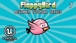 Idle Screen  Unreal Engine 5 Flappy Bird Beginner Tutorial Series Part 7 [upl. by Lolly]