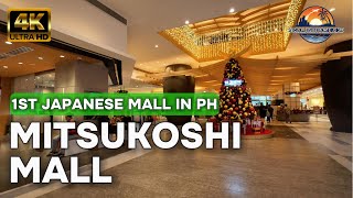 Mitsukoshi Mall I The First Japanese Mall in PH [upl. by Cerveny943]