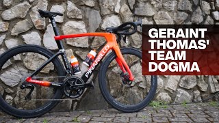 Tour Tech 2024 The Pinarello Dogma that Ineos Grenadiers used [upl. by Naehs]