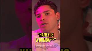 Ryan Garcia CLOWNS Devin Haney [upl. by Nodnab613]