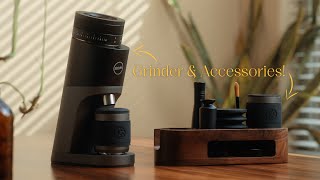 NadoNado Olentia coffee grinder a nice home espresso grinder with great accessories [upl. by Leinahtan862]