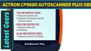 Actron CP9680 AutoScanner Plus OBD II Scan  Review 2023 [upl. by Tibbs230]