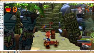 Crash Bandicoot HD Level play  1982013 [upl. by Llevol]