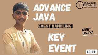 Advance Java Event handling in key event event java education viralvideo study coding viral [upl. by Hamford606]