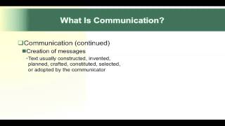 Introduction to Communication Theory Slide Cast Perspectives on Theory [upl. by Ahcirt]