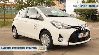 Toyota Yaris Automatic from Top Rent A Car Bulgaria [upl. by Rebmak]