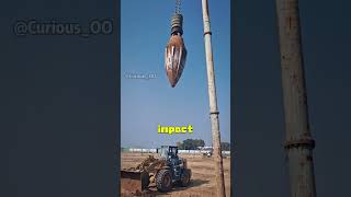 Why can the hammer of a diesel pile driver bounce by itself satisfying knowledge facts [upl. by Atirma]