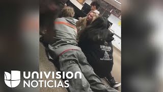 Videos muestran los momentos de pánico durante el tiroteo en una escuela en Nuevo México [upl. by Bonns]