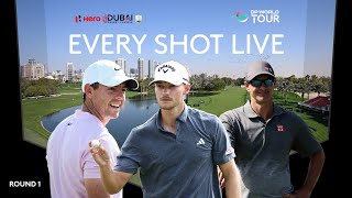 REPLAY  Rory McIlroy Nicolai Højgaard amp Adam Scott  2024 Hero Dubai Desert Classic [upl. by Patterson]