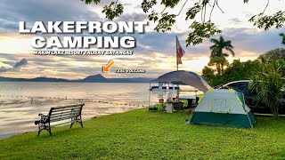 Car Camping WAKIM LAKE RESORT Episode 4  Taal Lake Front Talisay Batangas carcampingphilippines [upl. by Asseret]