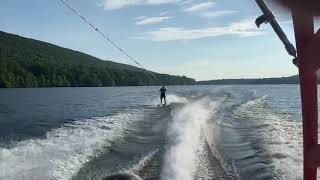 Yamaha AR 195 Water Skiing [upl. by Cornelia]