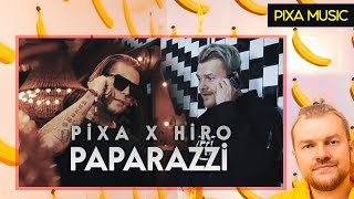 PIXA X HIRO  PAPARAZZI OFFICIAL MUSIC VIDEO [upl. by Janerich]