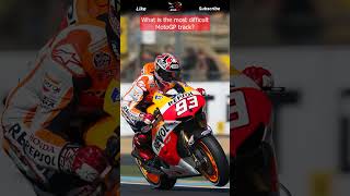 Which is the most difficult MotoGP track MotoGPNews Shorts motogp [upl. by Eisenhart705]