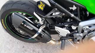 Kawasaki z900 sound colectores aliexpres [upl. by Earaj]