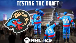 WILL THIS FINALLY BE OUR YEAR  NHL 25  Testing The Draft  Ep 10 [upl. by Ohnuj]