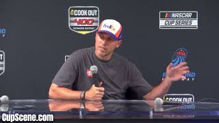 NASCAR at Richmond Raceway Aug 2024 Denny Hamlin prerace [upl. by Nylatsyrk]