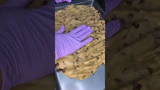 Cookie Cake cookiecake cakedecorating bakingideas bakingasmr [upl. by Rucker]